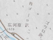 芦安オリジナル地形図制作